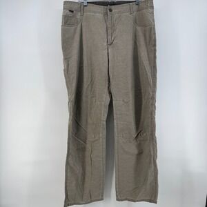 Kuhl EASY RYDR Pants Men's 36x30 Brown Hiking Outdoor Twill Workwear